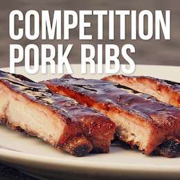 Competition pork ribs