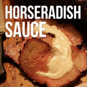 Horseradish sauce recipe