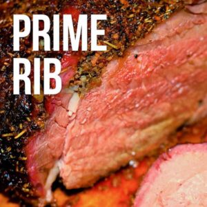 Grilled prime rib