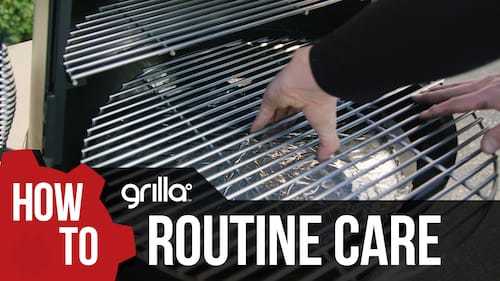 Grilla grill care