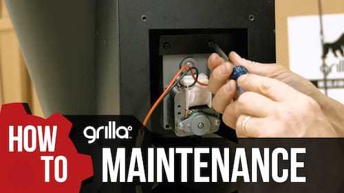 Grilla grill maintenance