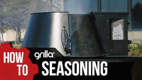 Grilla grill seasoning