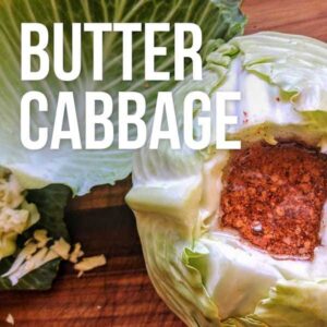 Smoked butter cabbage