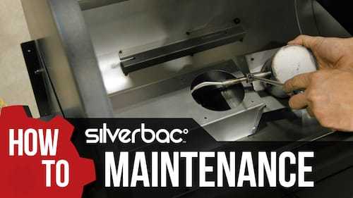 Silverbac grill maintenance