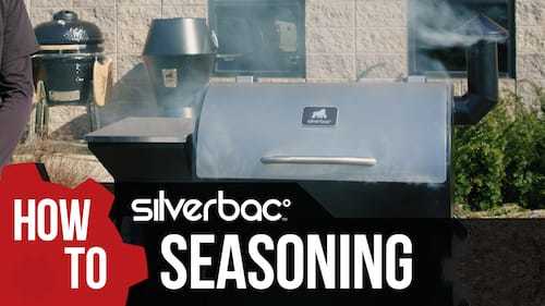 Silverbac grill seasoning