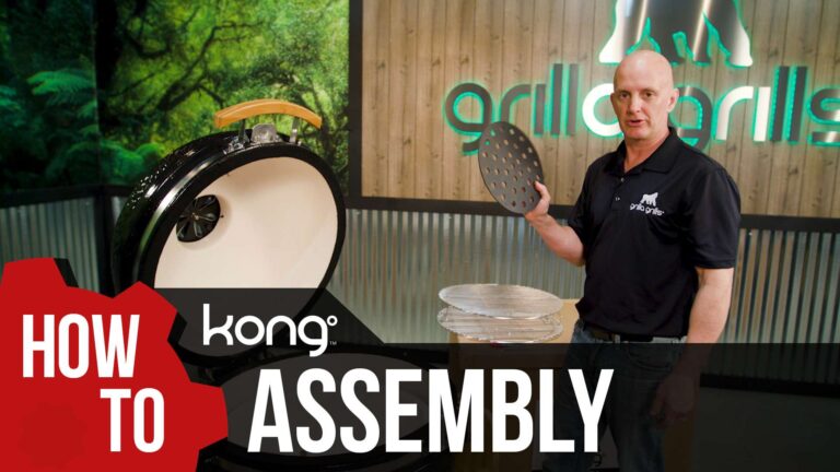 Kong grill assembly