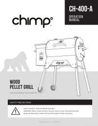 chimp wood pellet grill manual