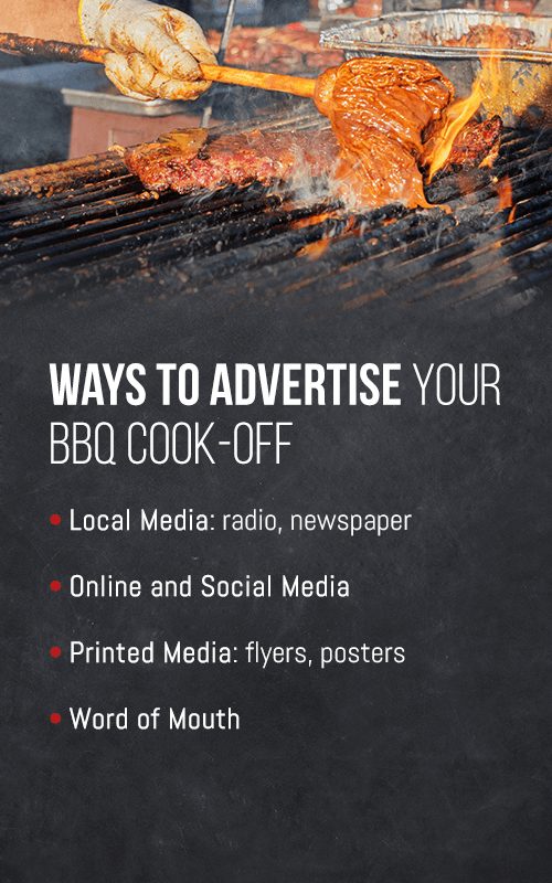 advertising for bbq cookoff