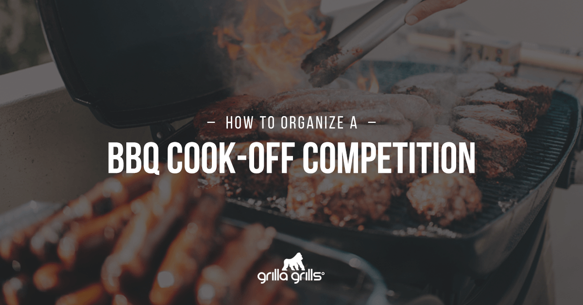 how to organize a bbq cook-off competition