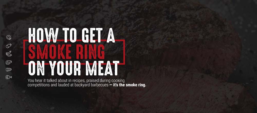 how to get a smoke ring on your meat