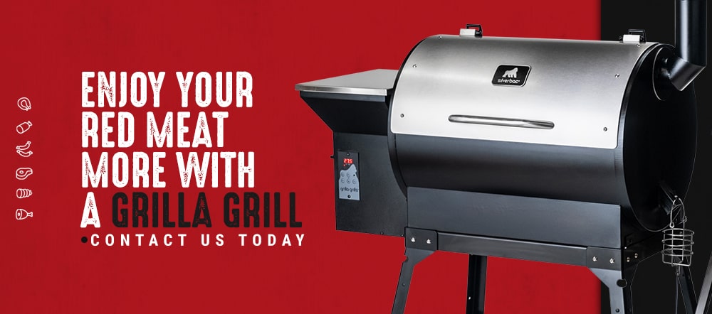 enjoy red meat with a grilla grill