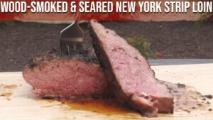 New York Strip Roast Wood-Smoked and Reverse Seared