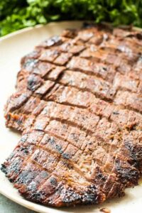 Smoked Marinated Flank Steak