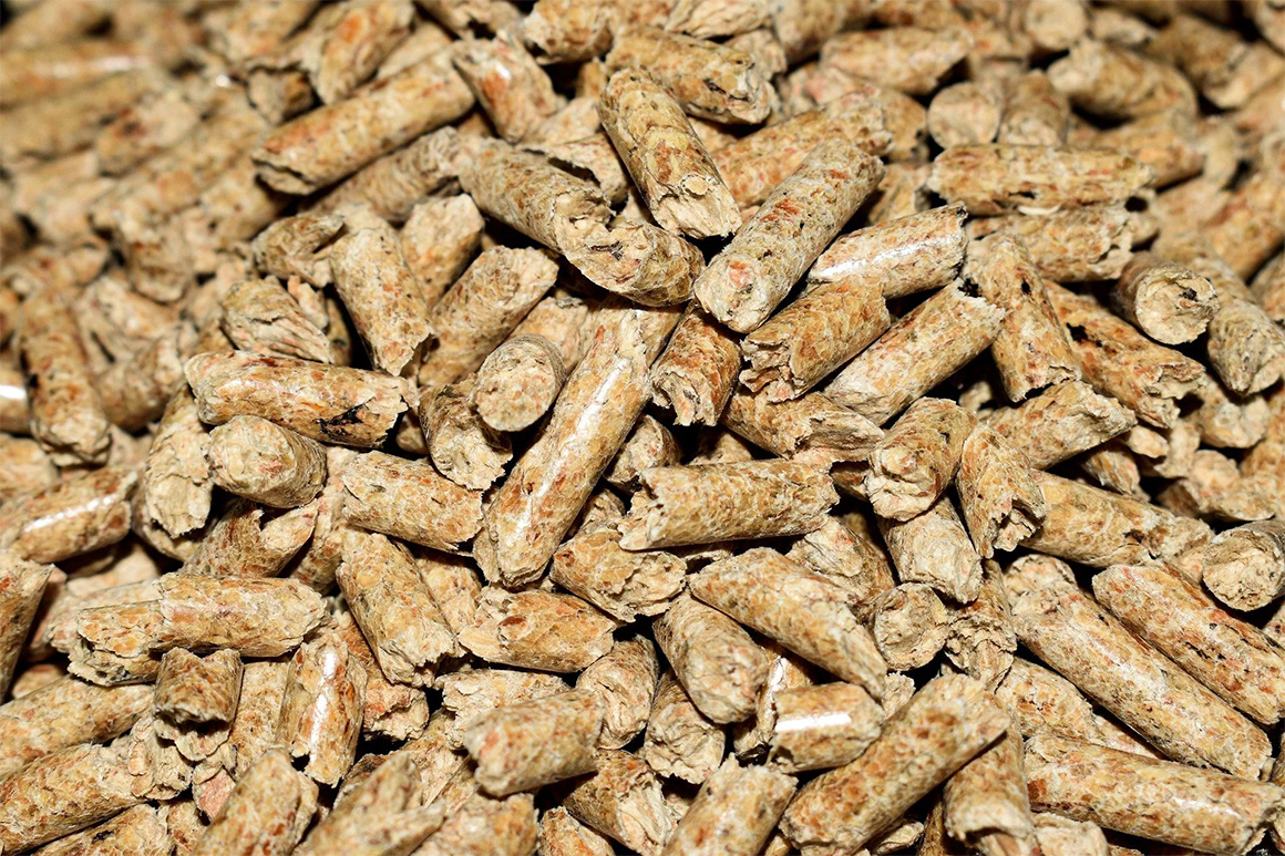 wood pellets for a pellet smoker