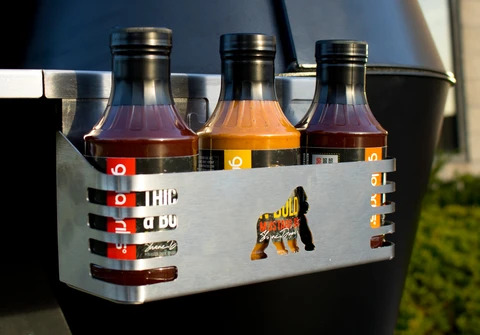 Sauce and Rub BBQ Caddy Set