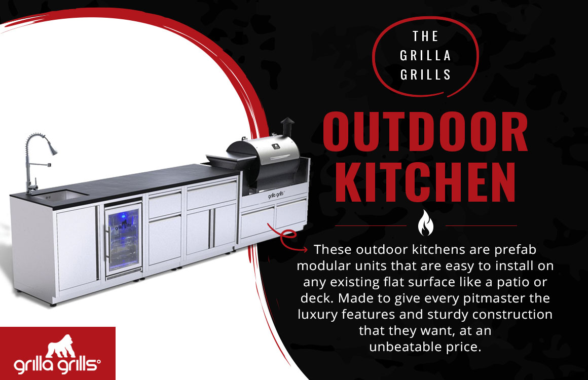 the grilla grills outdoor kitchen