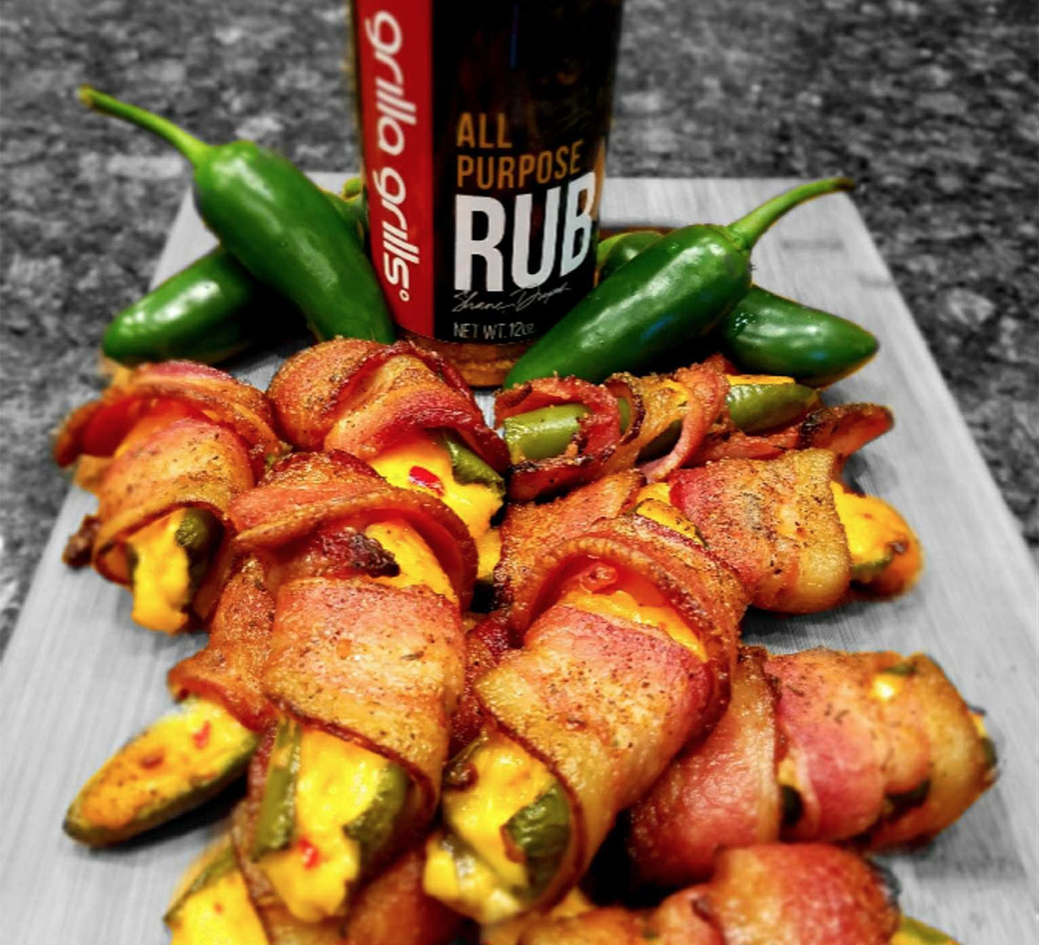 jalapeno poppers with grilla grills rub